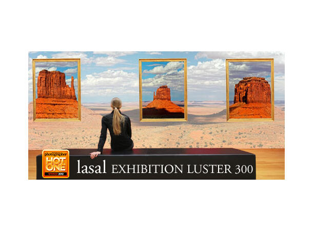 Moab Lasal Exhibition Luster 300 gr 17" 43cm x20m rull, 300 g Luster papir